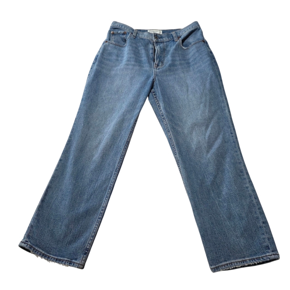 Abercrombie & Fitch The Ankle Straight Ultra High Rise 28/6s